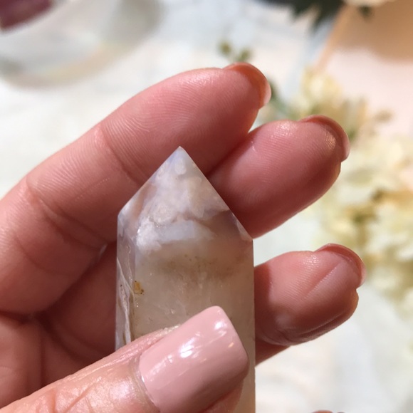 Flower Agate with Quartz - Picture 12 of 15